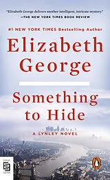 Kartonierter Einband Something to Hide von Elizabeth George