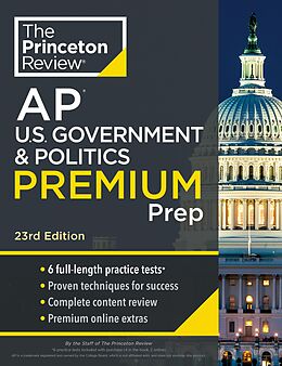 eBook (epub) Princeton Review AP U.S. Government & Politics Premium Prep, 23rd Edition de The Princeton Review