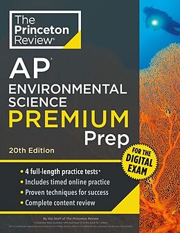 Couverture cartonnée Princeton Review AP Environmental Science Premium Prep, 20th Edition de The Princeton Review