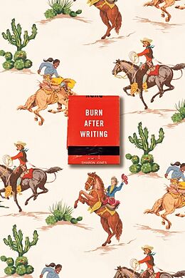 Poche format B Burn After Writing (Cowgirl) de Sharon Jones