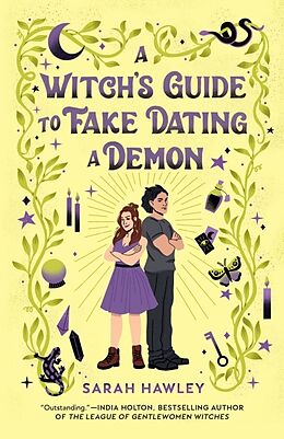 Couverture cartonnée A Witch's Guide to Fake Dating a Demon de Sarah Hawley