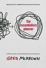 Livre Relié The Essentialism Planner de Greg McKeown