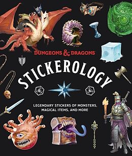 Couverture cartonnée Dungeons & Dragons Stickerology de Official Dungeons & Dragons Licensed