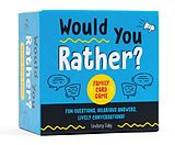 Poster Would You Rather? Family Card Game von Lindsey Daly