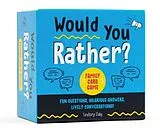 Poster Would You Rather? Family Card Game von Lindsey Daly