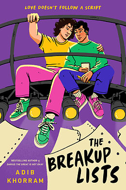 Couverture cartonnée The Breakup Lists de Adib Khorram