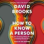 Audio CD (CD/SACD) How to Know a Person de David Brooks, David Brooks