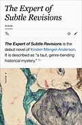 E-Book (epub) The Expert of Subtle Revisions von Kirsten Menger-Anderson