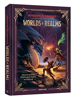 Livre Relié Dungeons & Dragons Worlds & Realms de Adam Lee, Official Dungeons & Dragons Licensed