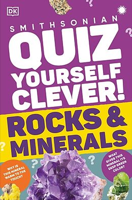 Couverture cartonnée Quiz Yourself Clever! Rocks and Minerals de DK