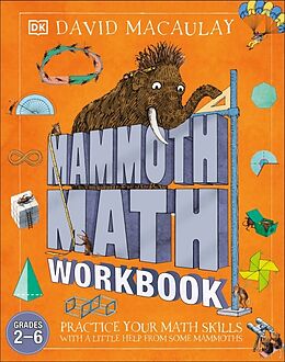 Couverture cartonnée Mammoth Math Workbook de DK