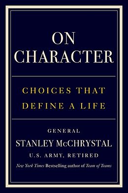 Livre Relié On Character de Stanley McChrystal