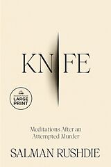 Broschiert Knife Large Print Edition von Salman Rushdie