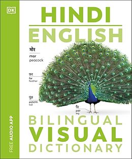 Couverture cartonnée Hindi - English Bilingual Visual Dictionary de DK