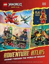 Set mit div. Artikeln (Set) LEGO Ninjago Dragons Rising Adventure Atlas von DK