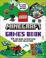 Couverture cartonnée LEGO Minecraft Games Book de Julia March