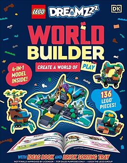 Couverture cartonnée LEGO DreamZzz World Builder de DK