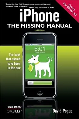 E-Book (pdf) iPhone: The Missing Manual von David Pogue