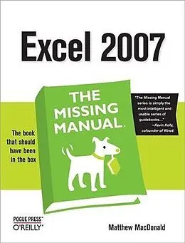 E-Book (pdf) Excel 2007: The Missing Manual von Matthew Macdonald