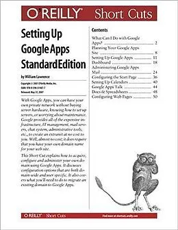 E-Book (pdf) Setting Up Google Apps Standard Edition von William Lawrence