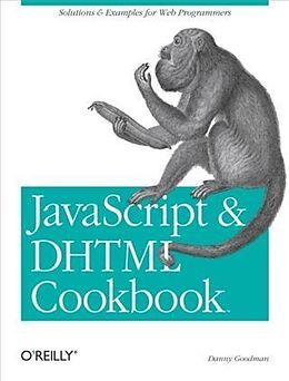 E-Book (pdf) JavaScript & DHTML Cookbook von Danny Goodman