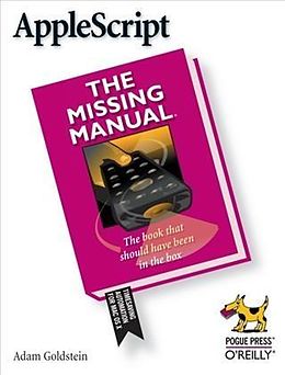eBook (pdf) AppleScript: The Missing Manual de Adam Goldstein