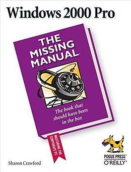 E-Book (pdf) Windows 2000 Pro: The Missing Manual von Sharon Crawford