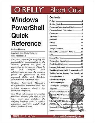 Windows PowerShell Quick Reference