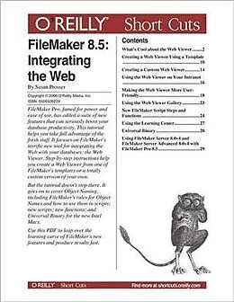 E-Book (pdf) FileMaker 8.5: Integrating the Web von Susan Prosser