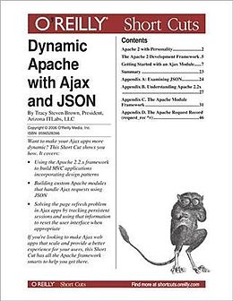 E-Book (pdf) Dynamic Apache with Ajax and JSON von Tracy Steven Brown