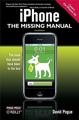 E-Book (epub) iPhone: The Missing Manual von David Pogue