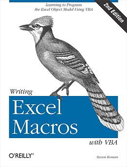 eBook (epub) Writing Excel Macros with VBA de Steven Roman