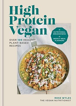 Livre Relié High Protein Vegan de Rose Wyles