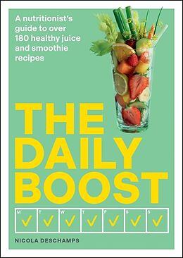 Couverture cartonnée The Daily Boost de Deschamps Nicola