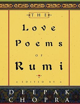 Livre Relié The Love Poems of Rumi de Jalal Al-Din Rumi
