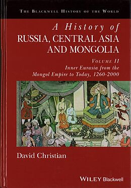 Livre Relié A History of Russia, Central Asia and Mongolia, Volume II de David Christian