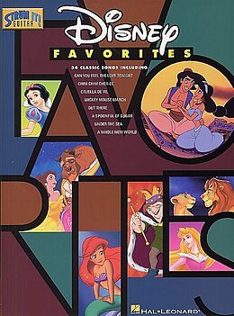  Notenblätter Disney Favorites34 classic songs