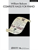 William Bolcom Notenblätter Complete Rags