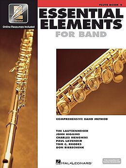 Kartonierter Einband Essential Elements for Band - Flute Book 2 with Eei (Book/Online Audio) von Not Available (NA)