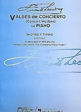 Ernesto Lecuona Notenblätter Valses de concierto para piano