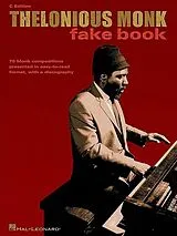Thelonious Sphere Monk Notenblätter Thelonious Monk Fake BookC Edition