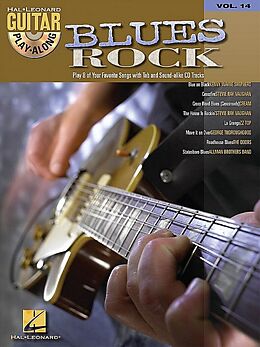 Kartonierter Einband Blues Rock Guitar Play-Along Volume 14 Book/Online Audio [With CD (Audio)] von Not Available (NA)