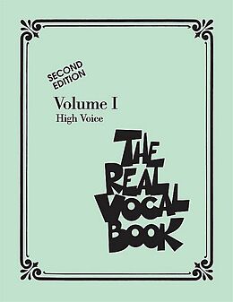  Notenblätter The Real Vocal Book vol.1 - high Voice