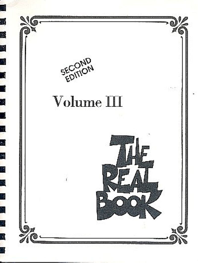 The real Book vol.3 (2nd edition)