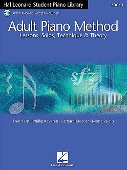 Fred Kern Notenblätter Adult Piano Method vol.1 (+Online Audio)