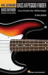 Chad Johnson Notenblätter Bass Arpeggio Finder Din A5