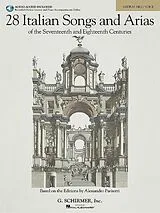  Notenblätter 28 Italian Songs and Arias of the 17th and 18th centuries (+Online Aud