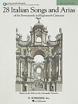  Notenblätter 28 Italian Songs and Arias of the 17th and