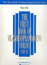  Notenblätter The first Book of Mezzo-Soprano/Alto