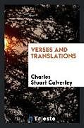Kartonierter Einband Verses and translations von Charles Stuart Calverley